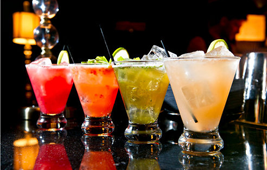 100% Pure & Natural Orange, specialty Lemonades, and Margarita Mixes!